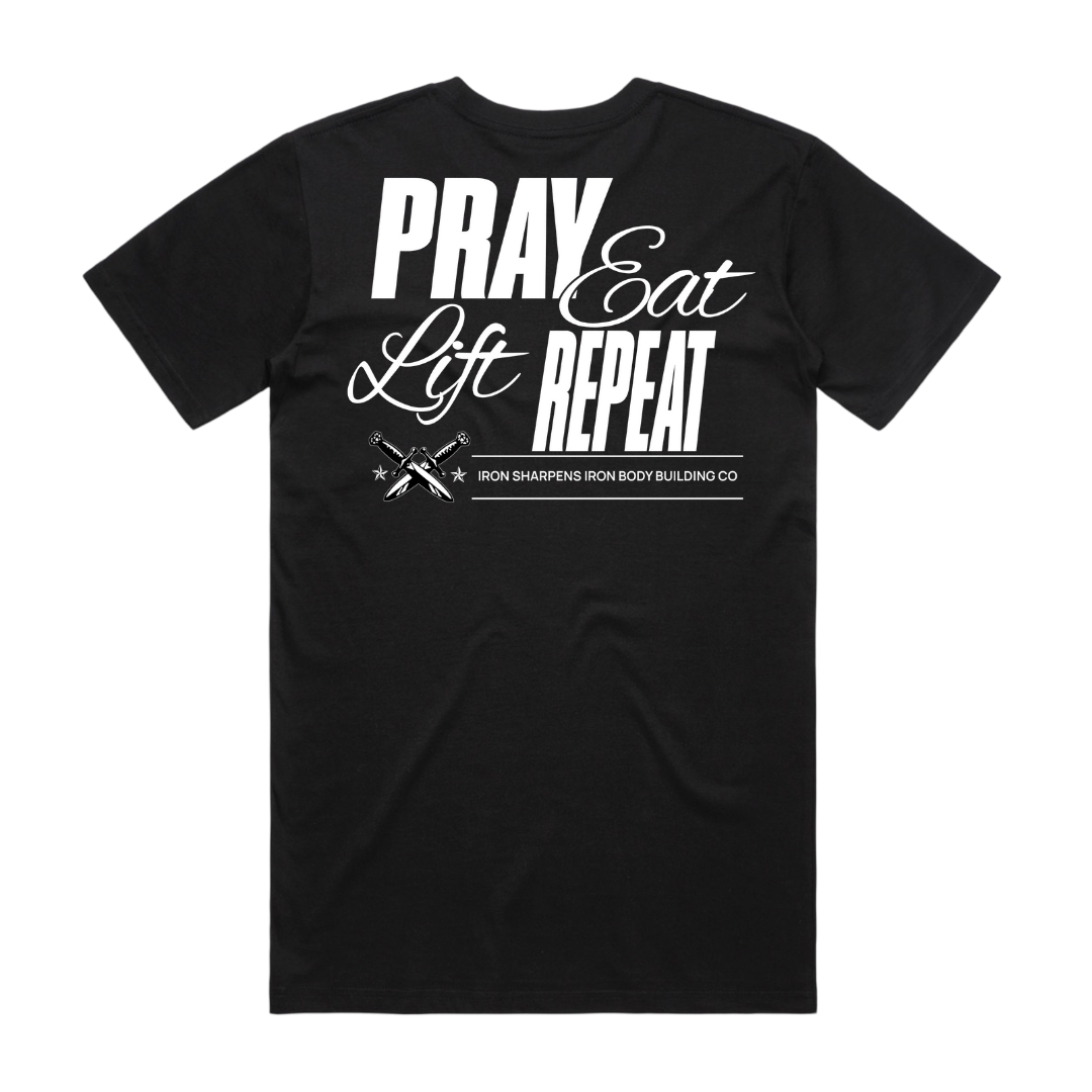 Pray.Eat.Lift Lightweight Tee