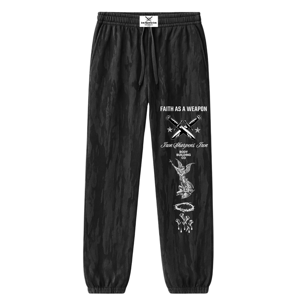 Faith As A Weapon Collectors Drip Dye Sweats