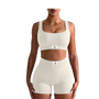 Ribbed Tank 2 Piece Set