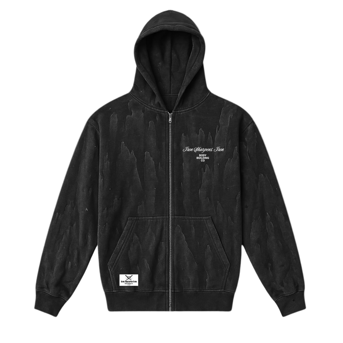 Faith As A Weapon Collectors Drip Dye Hoodie