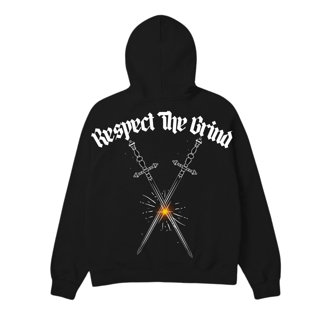 Respect The Grind Heavy Terry Hoodie