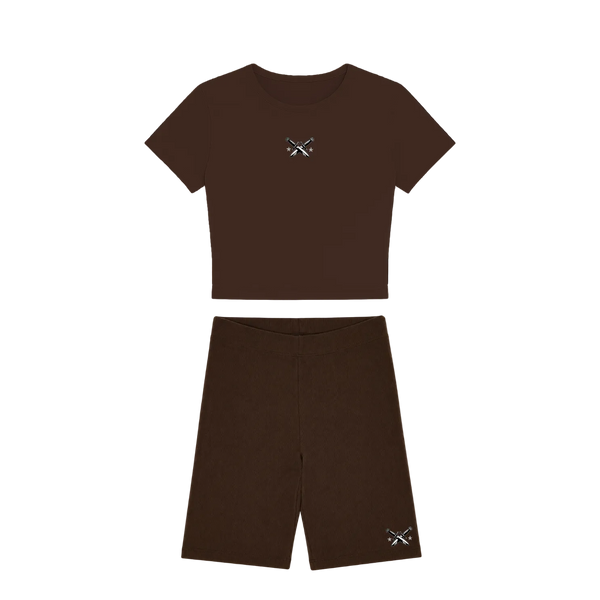 Women's Bodycon Biker Set
