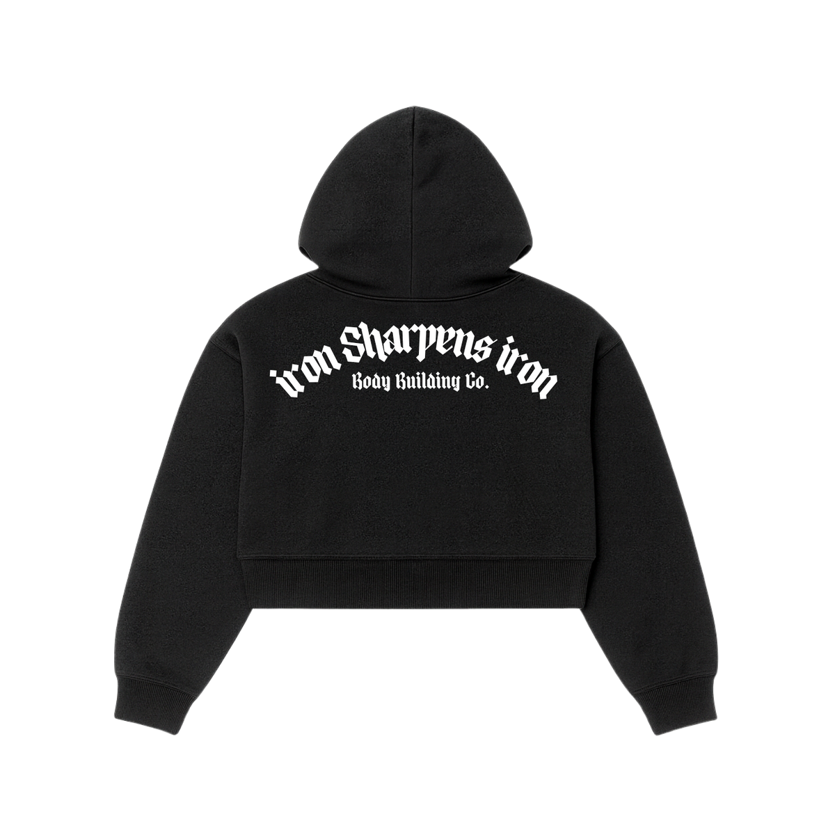 Ladies Cropped Boxy Hoodie