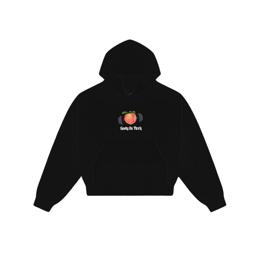 Thick Peach Crop Hoodie