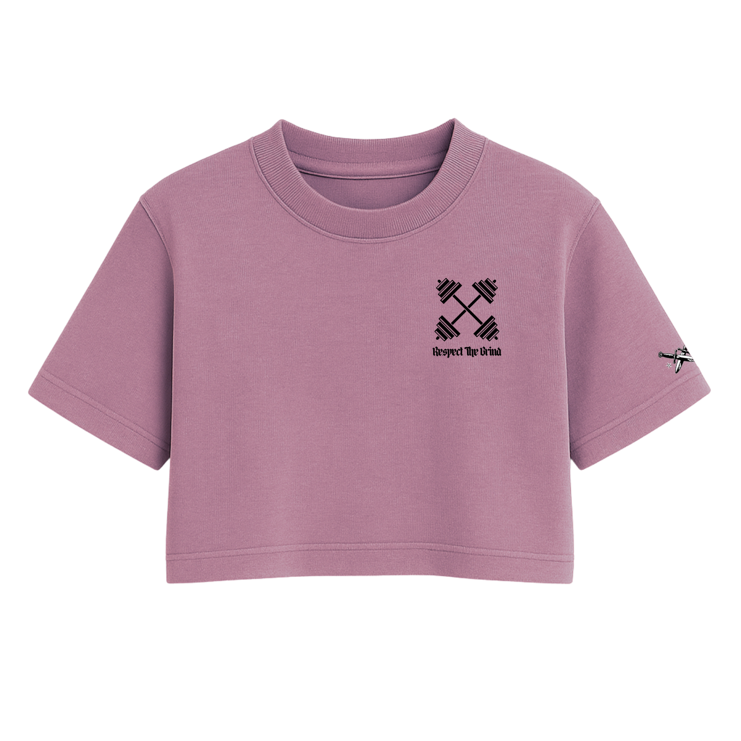 Respect The Grind Crop Tee