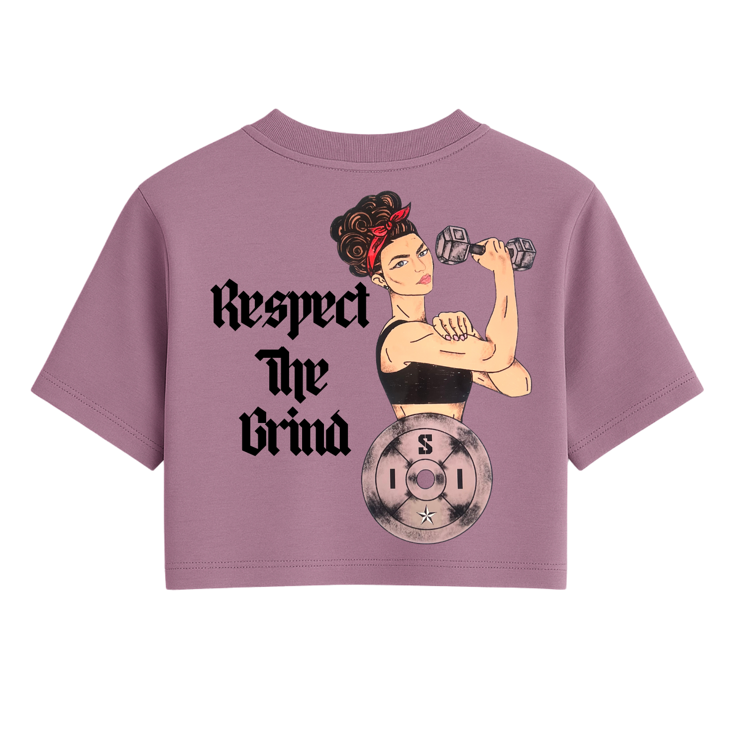Respect The Grind Crop Tee