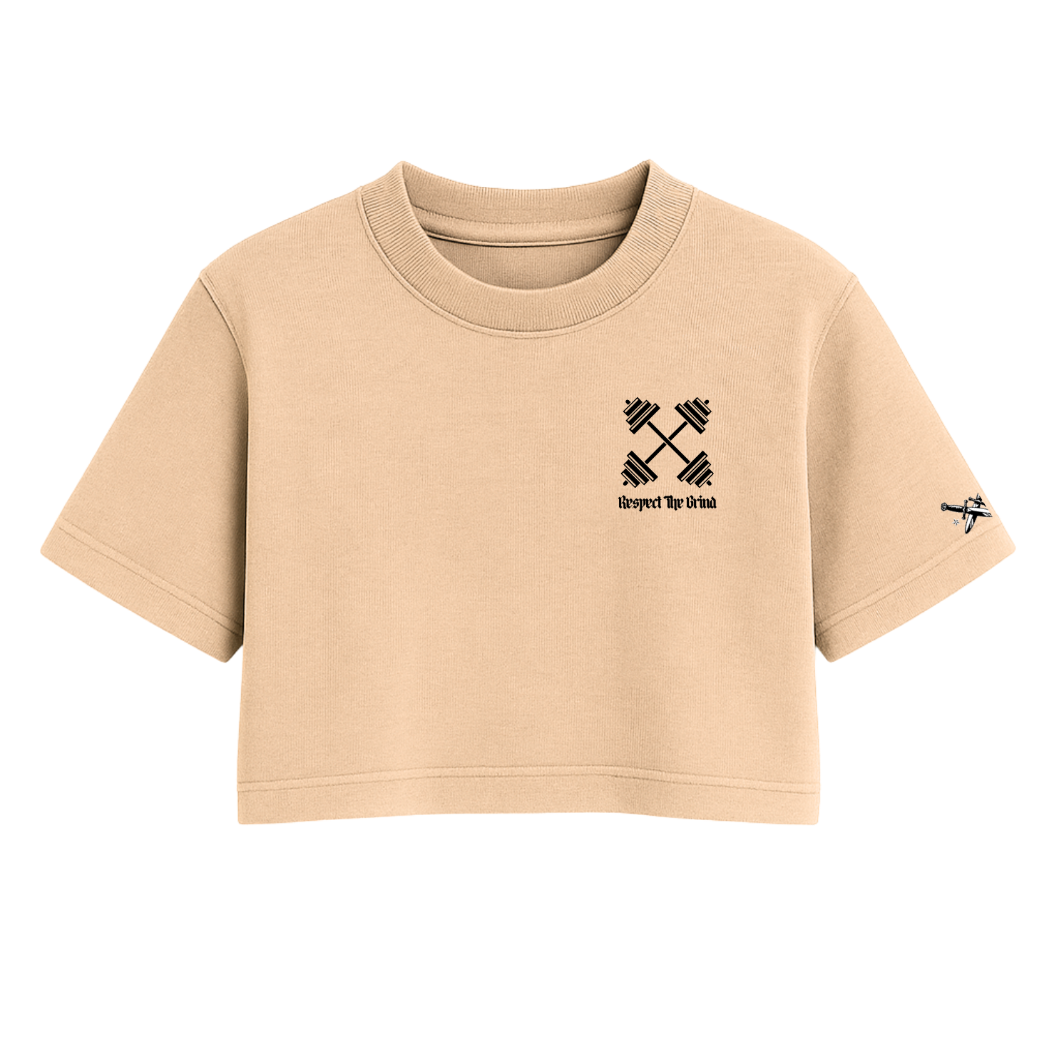 Respect The Grind Crop Tee