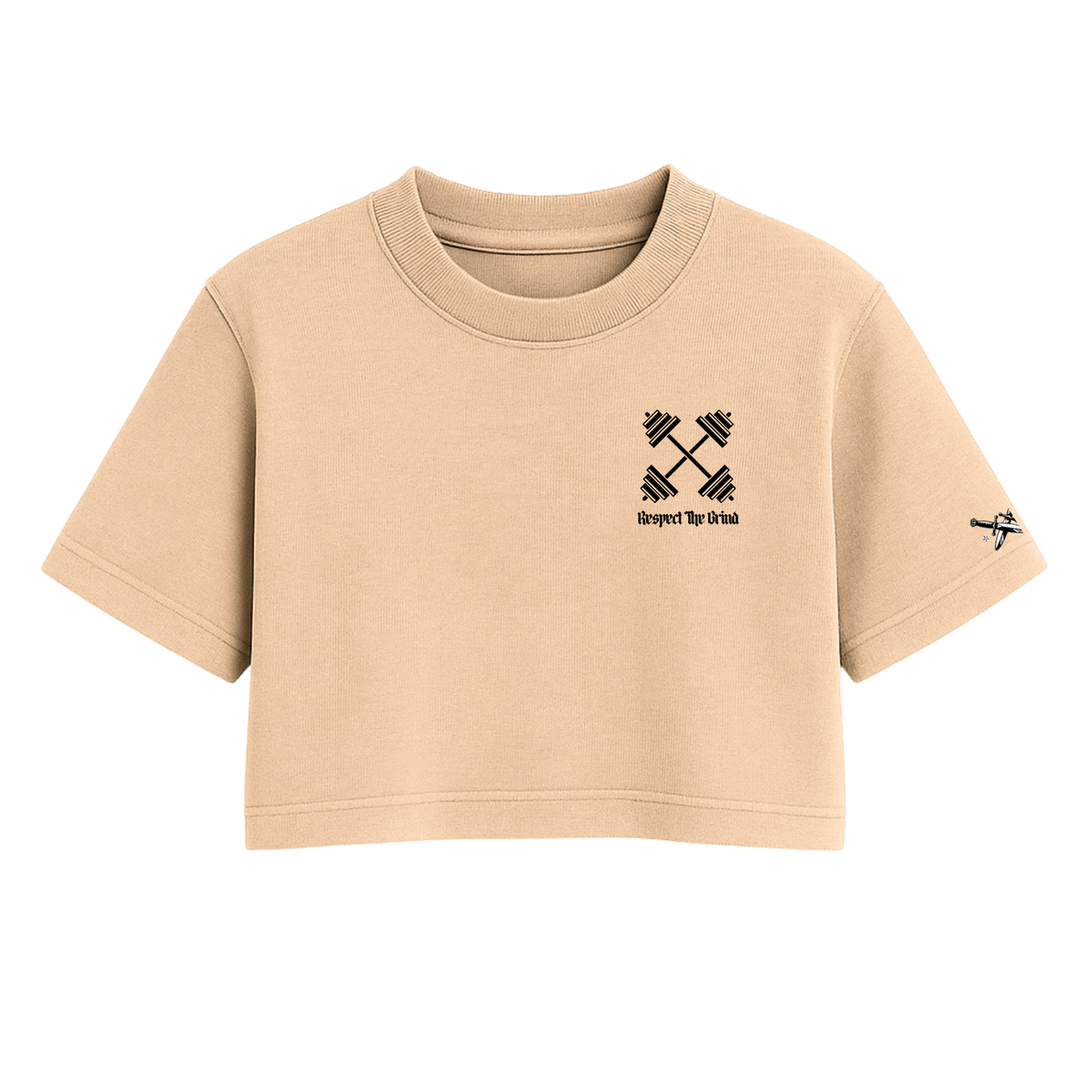Respect The Grind Crop Tee