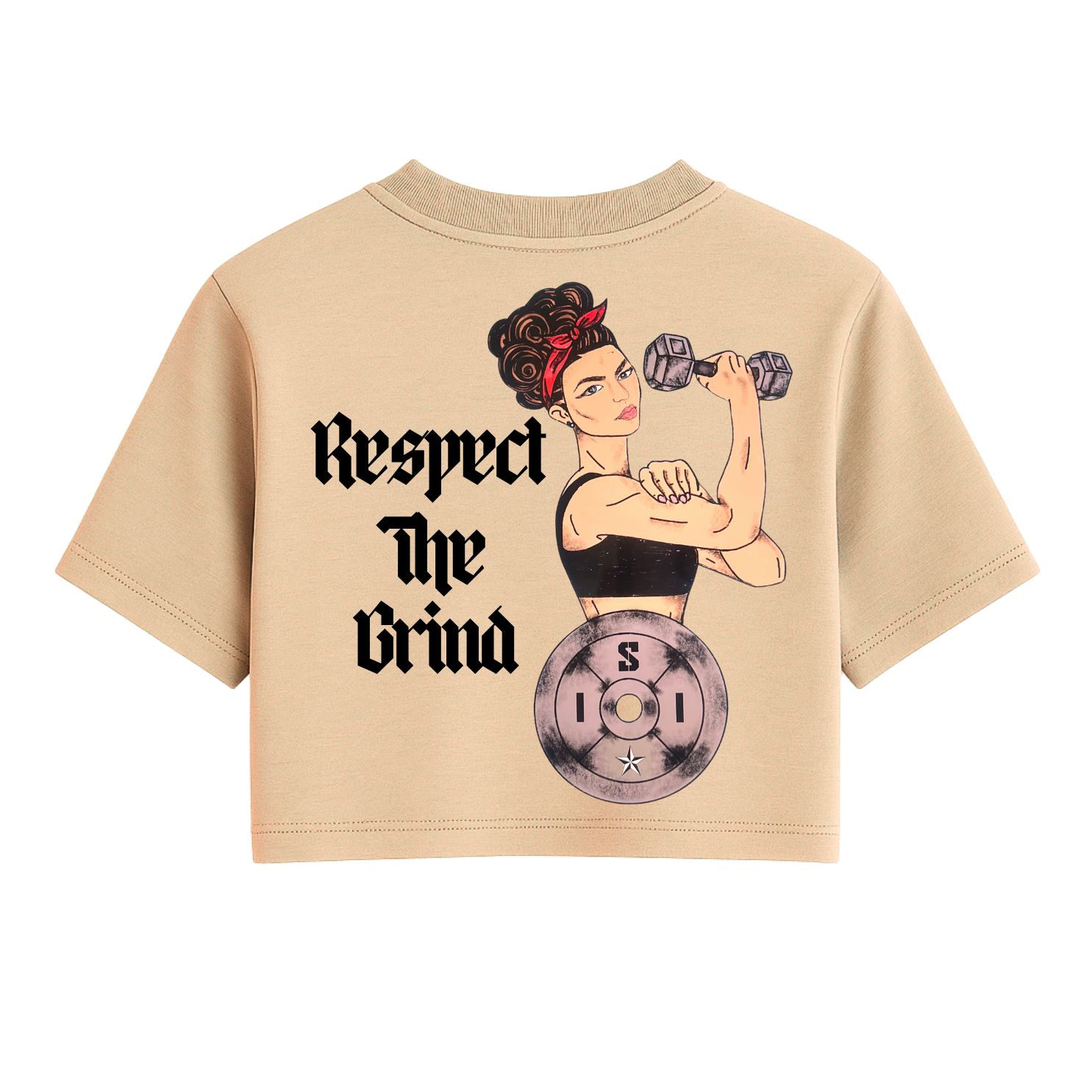 Respect The Grind Crop Tee