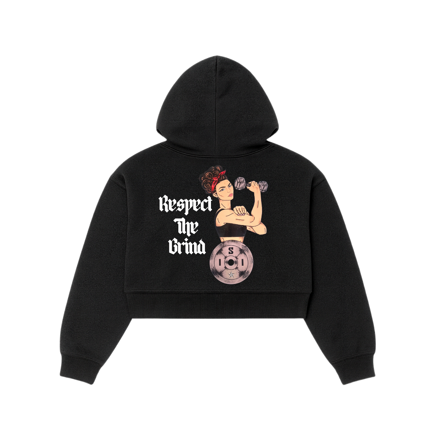 Respect The Grind Boxy Hoodie
