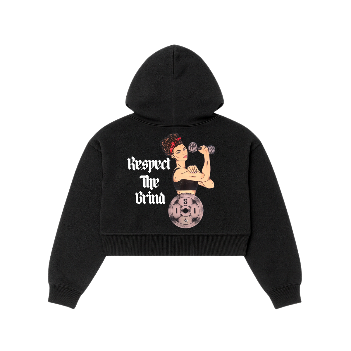 Respect The Grind Boxy Hoodie