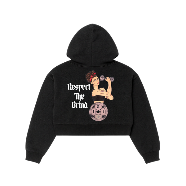 Respect The Grind Boxy Hoodie