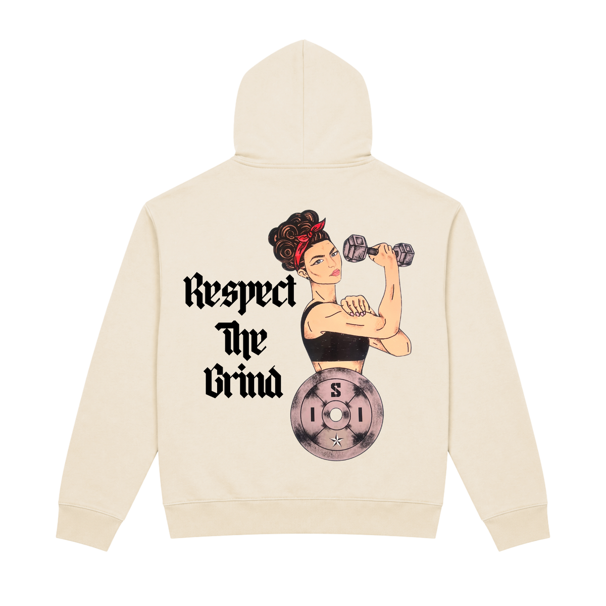 Respect The Grind Heavy French Terry Hoodie