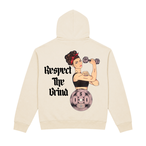 Respect The Grind Heavy French Terry Hoodie
