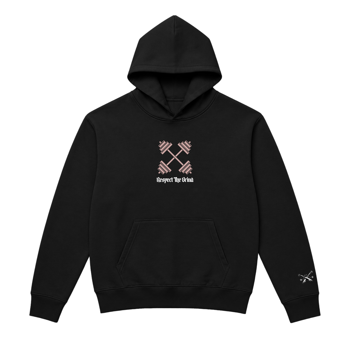 Respect The Grind Heavy French Terry Hoodie