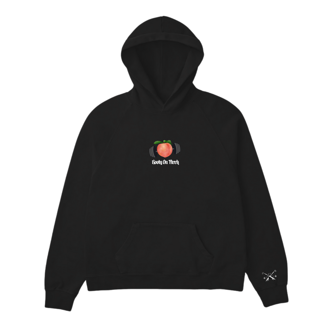 Thick Peach Heavy Terry Hoodie