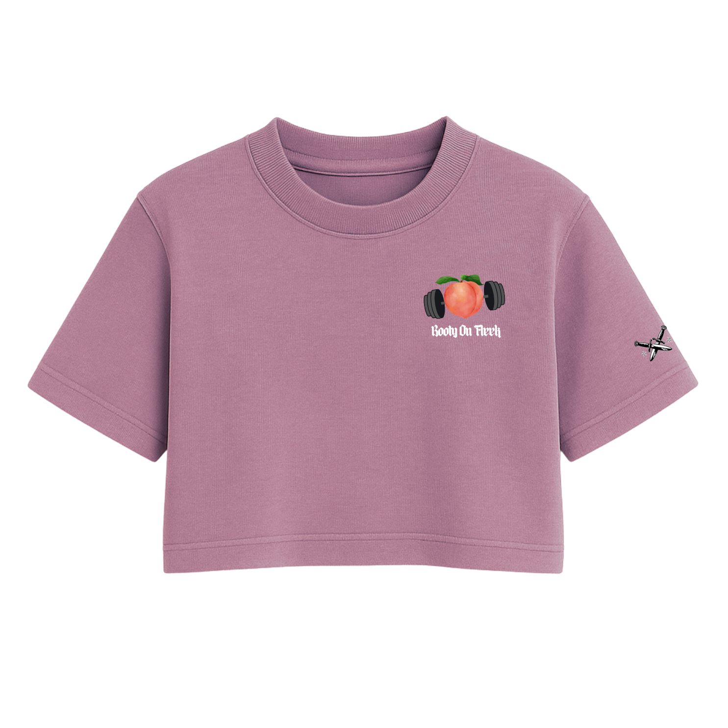 Booty On Fleek Crop Tee