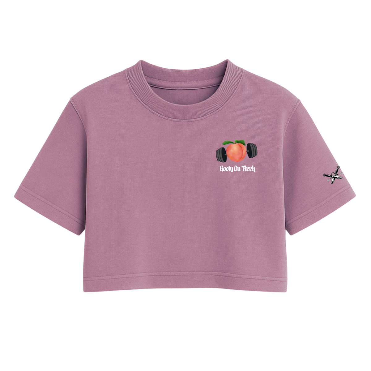 Booty On Fleek Crop Tee