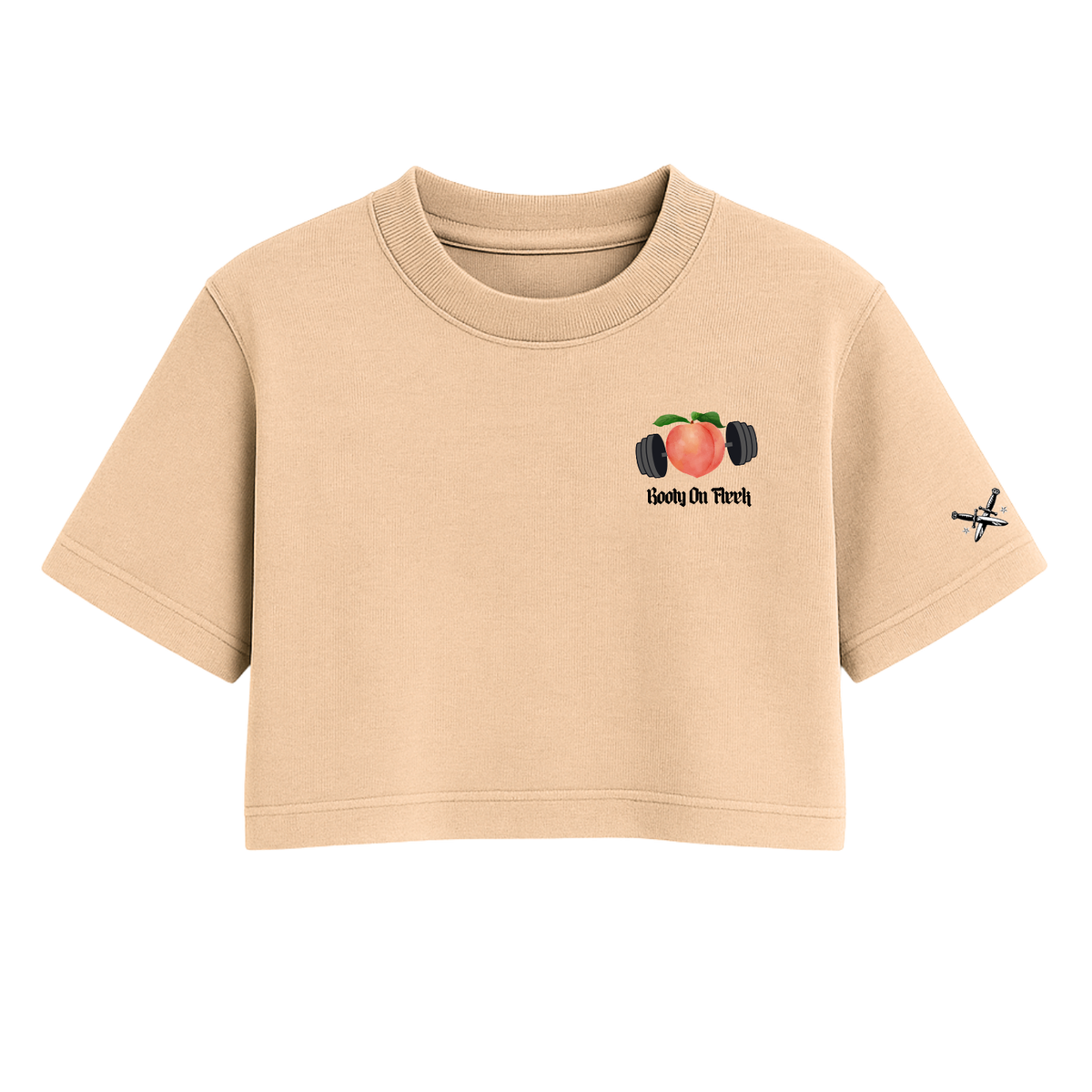 Booty On Fleek Crop Tee