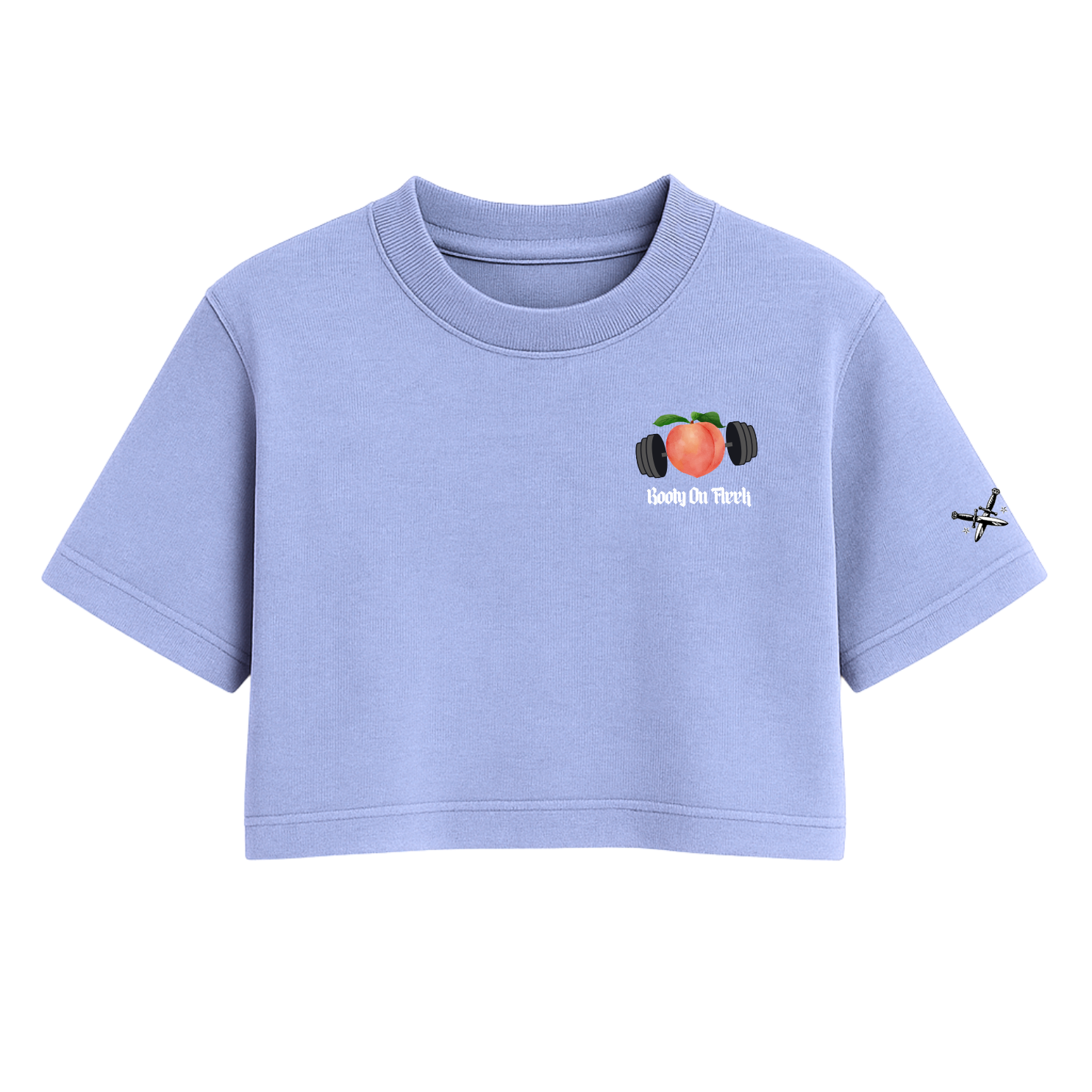 Booty On Fleek Crop Tee