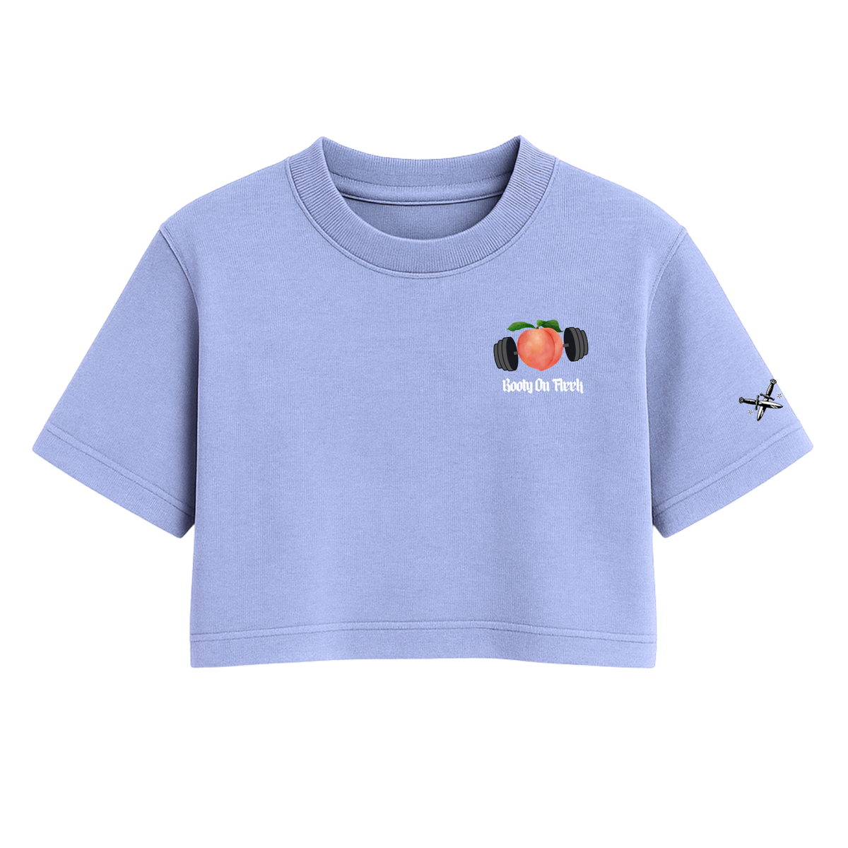 Booty On Fleek Crop Tee