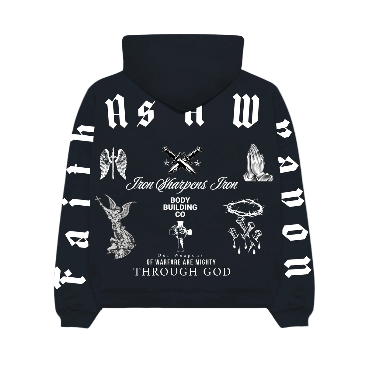 Faith As A Weapon Ultra Luxury Hoodie