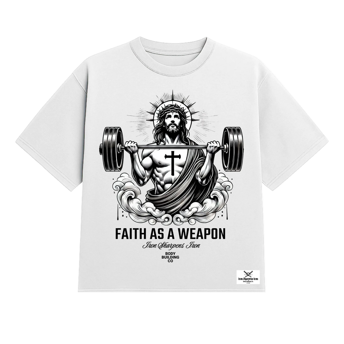 Exclusive Faith As A Weapon Heavy Tee