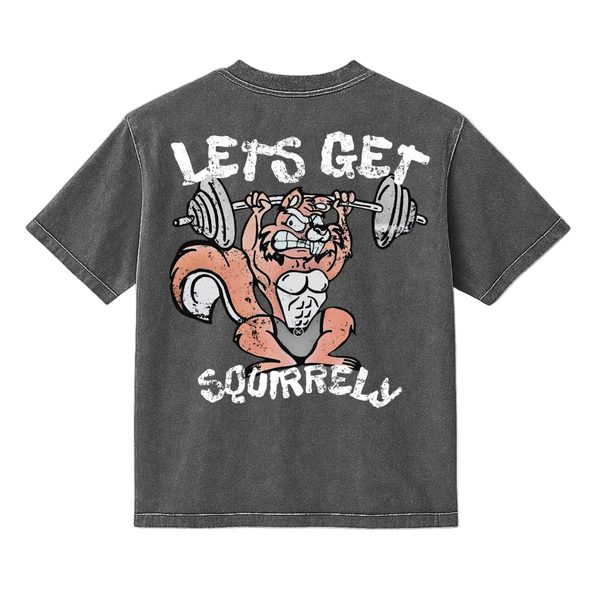 ISI Lets Get Squirley Mineral Wash T-Shirt