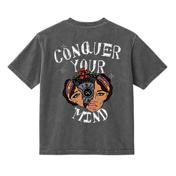 ISI Conquer Your Mind Mineral Wash T-Shirt