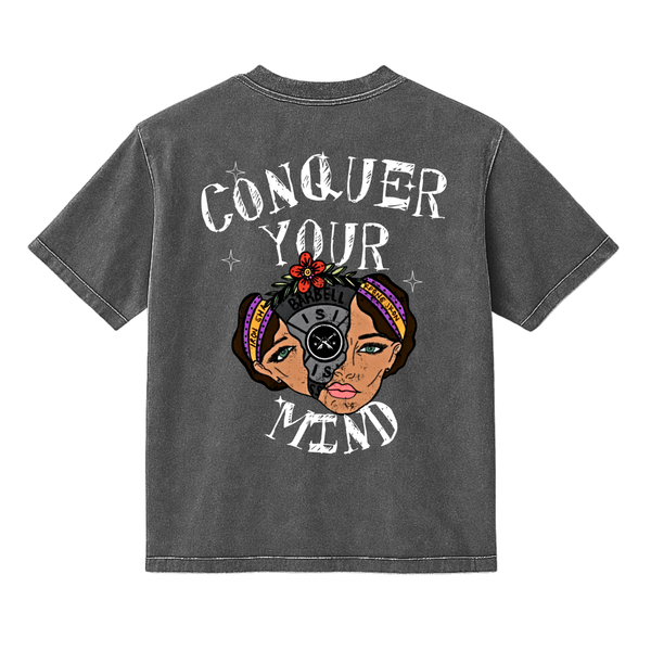 ISI Conquer Your Mind Mineral Wash T-Shirt