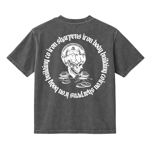 ISI Skull Mineral Wash T-Shirt