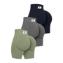 Bodycon Butt Lifting Shorts Bundle
