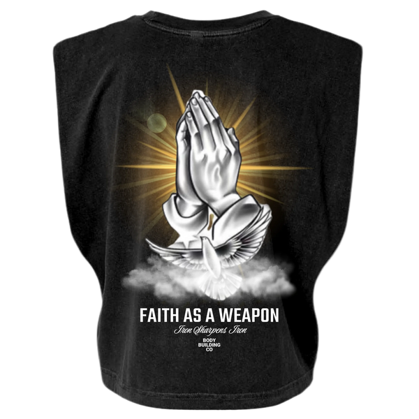 Faith As A Weapon Women's Sleeveless T-Shirt