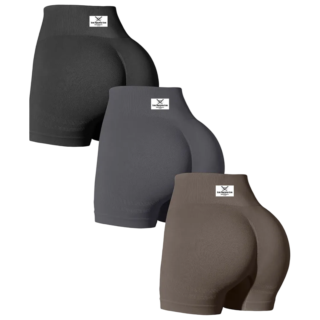 Ribbed Butt Lifting Shorts Bundle