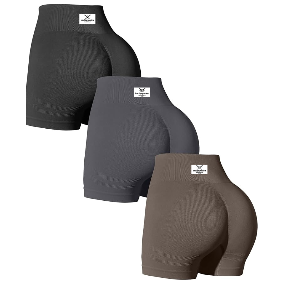 Ribbed Butt Lifting Shorts Bundle