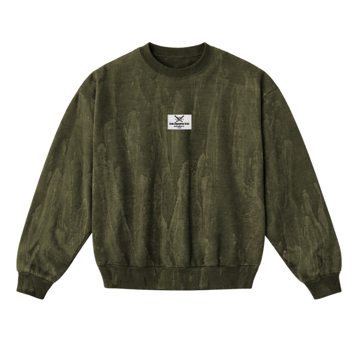 Drip Dye Crew Neck