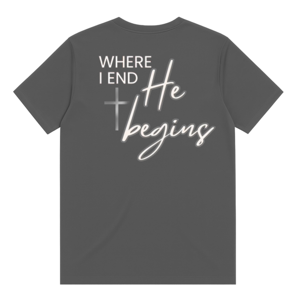 Where I End, He Begins T-Shirt